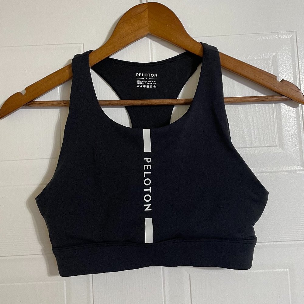 Peloton Black Sports Bra